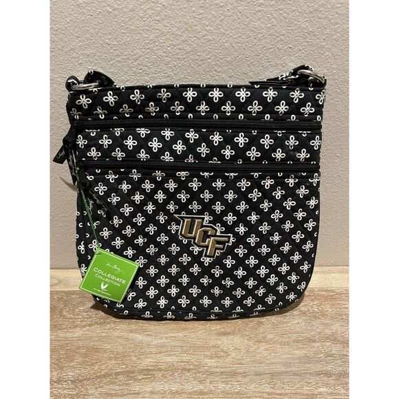 Vera Bradley Triple Zip Hipster Purse, University of Central Florida, UCF - Picture 1 of 7